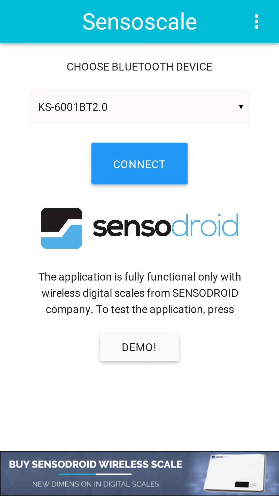 Sensoscale Lite Digital Scale